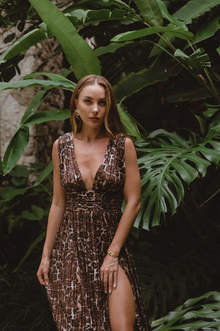 Kiara Leopard Dress